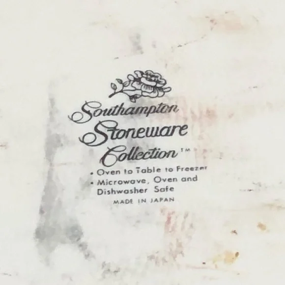 Vintage square stoneware baking dish Southampton - Picture 4 of 9